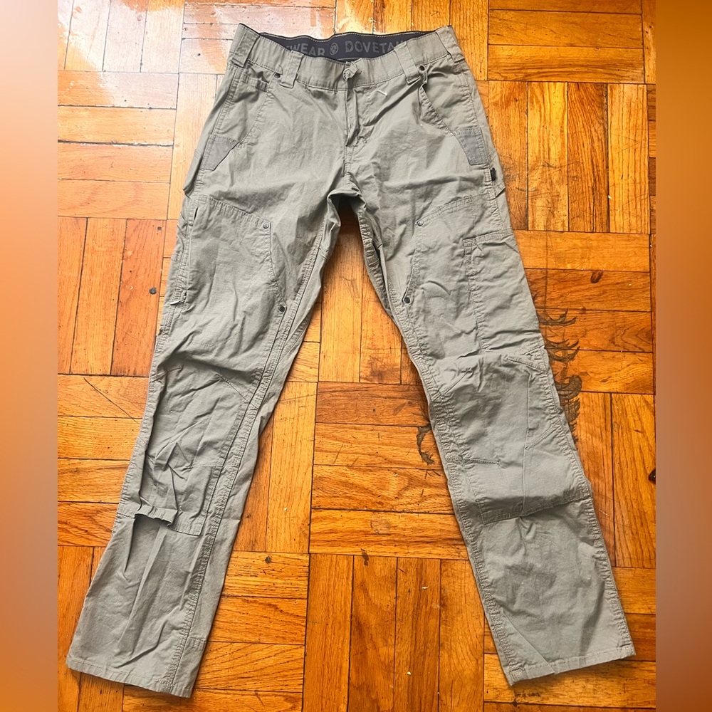 Dovetail Workwear pants khaki color